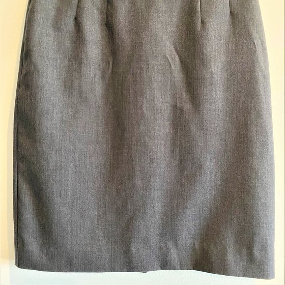 H&M Gray Pencil Skirt Size US 4 - Picture 2 of 7